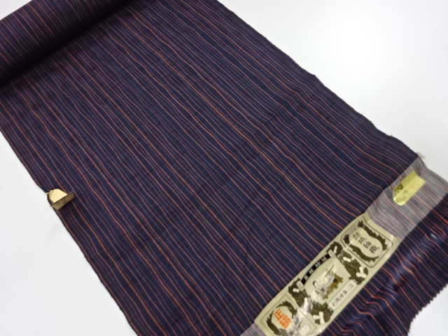 JAPANESE KIMONO / ANTIQUE BOLT FOR KIMONO / SILK / TSUMUGI